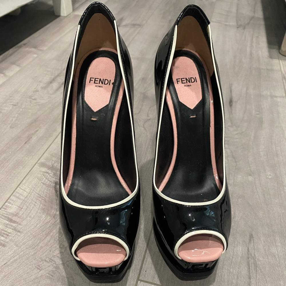 Fendi heels.